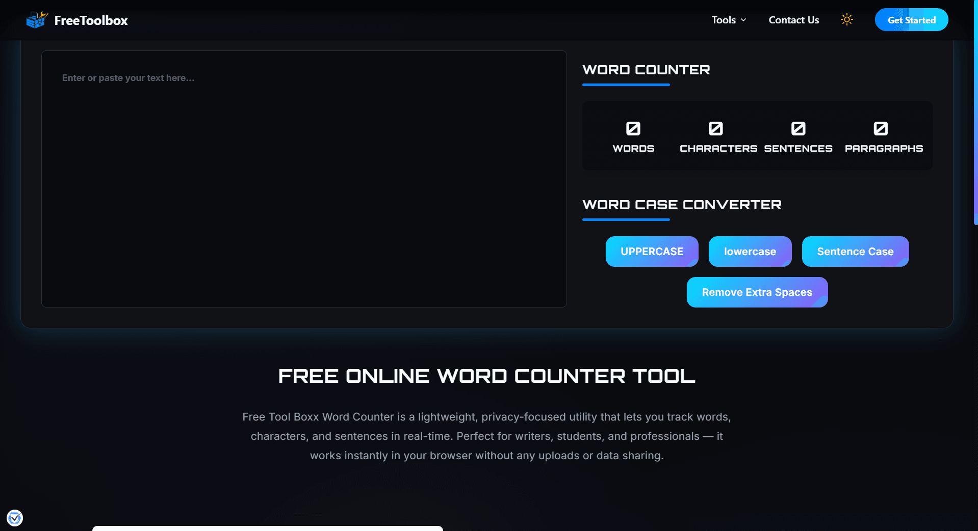 FreeToolBox screenshot